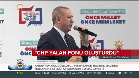 E­r­d­o­ğ­a­n­:­ ­C­H­P­ ­­y­a­l­a­n­ ­d­e­s­t­e­k­l­e­m­e­ ­f­o­n­u­­ ­o­l­u­ş­t­u­r­d­u­